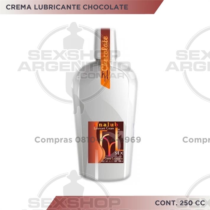  - Crema lubricante chocolate 250 cc